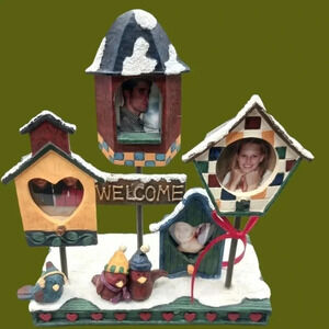 Target winter village picture frame